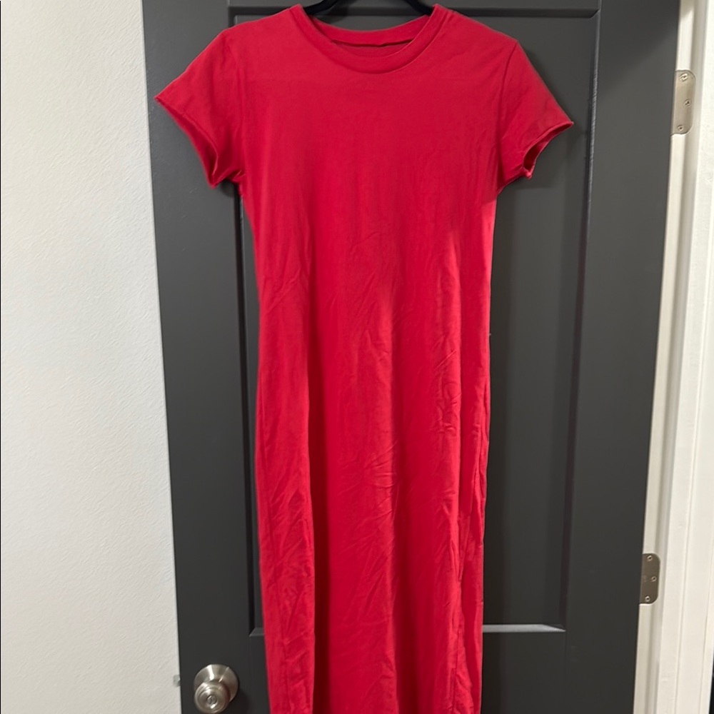 Frank & Eileen - Elegant Red Maxi Dress